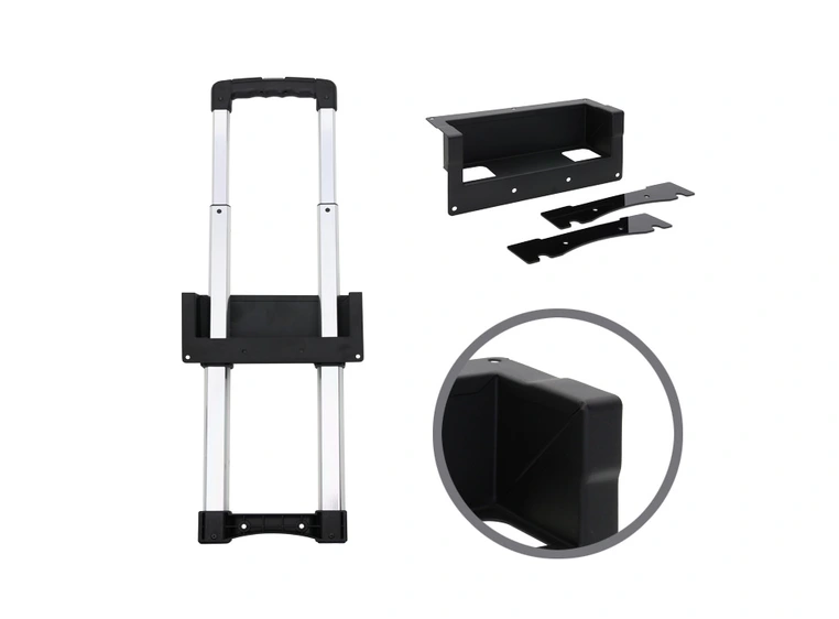 Adam Hall Hardware 3476031 - Recessed Extendable Handle 2-st 